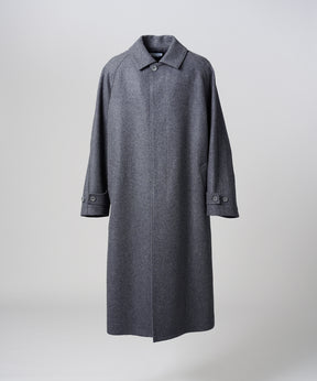 【26AW PRE-ORDER】【Italian Dead Stock Fabric】プライムオーバーステンカラーコート