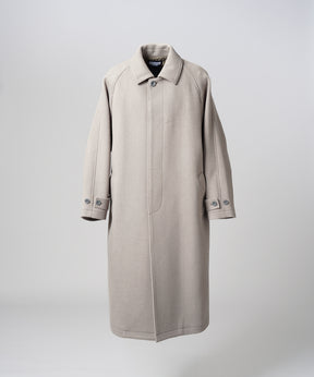 【26AW PRE-ORDER】【Italian Dead Stock Fabric】プライムオーバーステンカラーコート