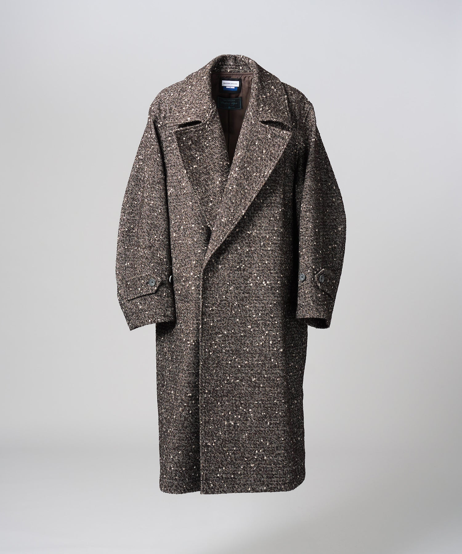【26AW PRE-ORDER】【イタリアンデッドストックファブリック】プライムオーバーダブルアルスターコート