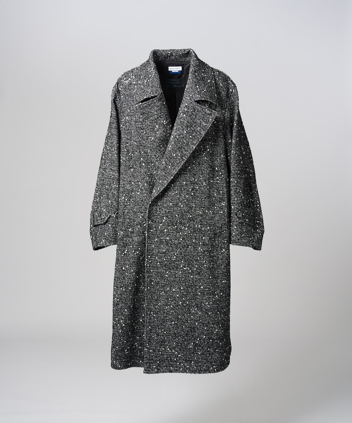 【26AW PRE-ORDER】【イタリアンデッドストックファブリック】プライムオーバーダブルアルスターコート