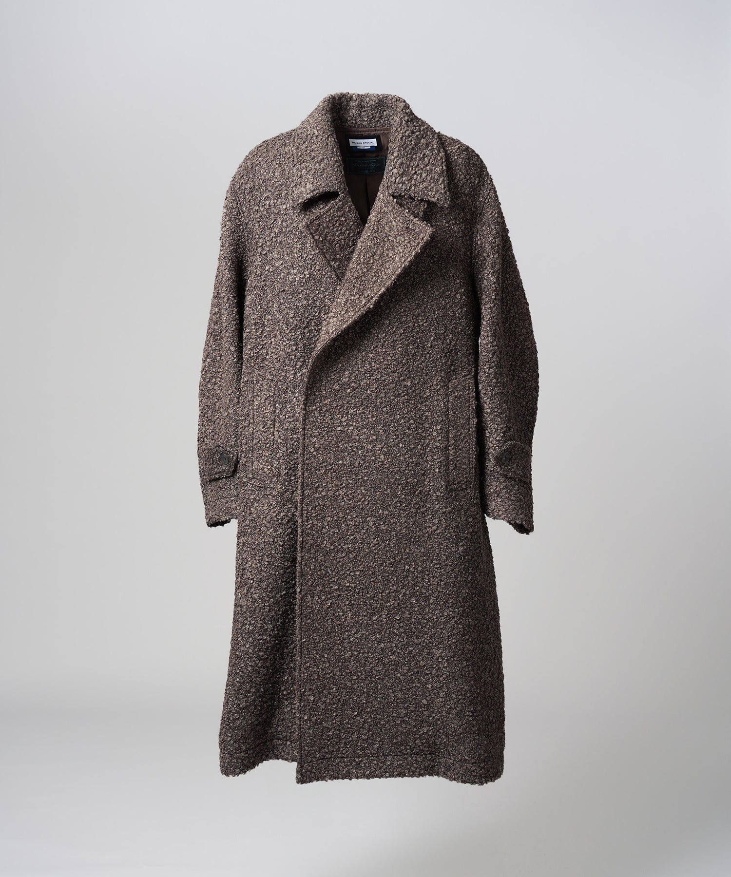 【26AW PRE-ORDER】【イタリアンデッドストックファブリック】プライムオーバーダブルアルスターコート