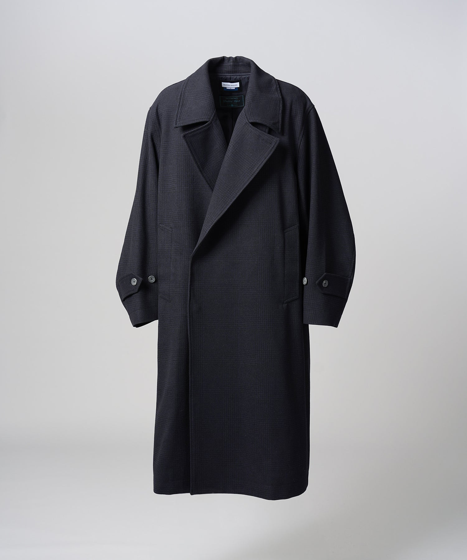 【26AW PRE-ORDER】【イタリアンデッドストックファブリック】プライムオーバーダブルアルスターコート