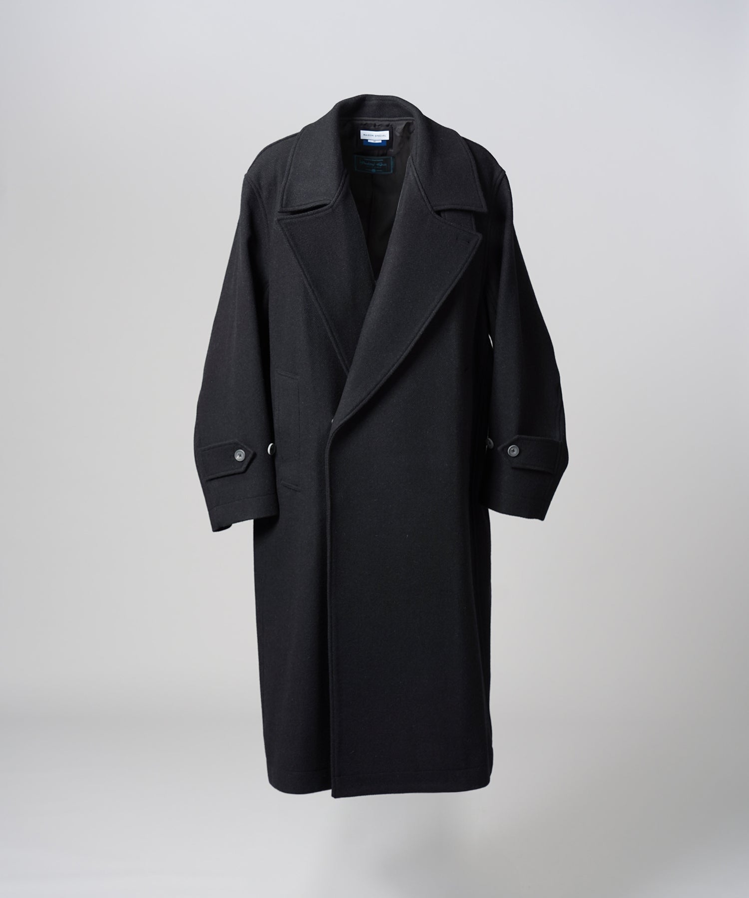 【26AW PRE-ORDER】【イタリアンデッドストックファブリック】プライムオーバーダブルアルスターコート