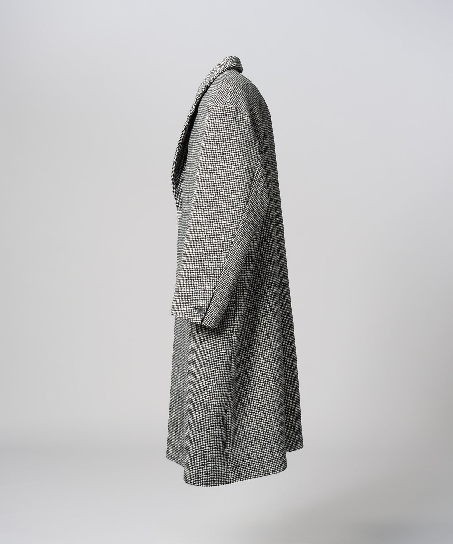 [26AW PRE-ORDER] [Italian dead stock fabric] Prime over regular collar shirt coat