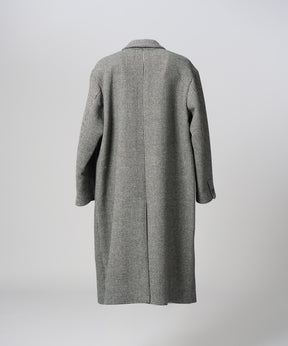[26AW PRE-ORDER] [Italian dead stock fabric] Prime over regular collar shirt coat