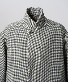 [26AW PRE-ORDER] [Italian dead stock fabric] Prime over regular collar shirt coat