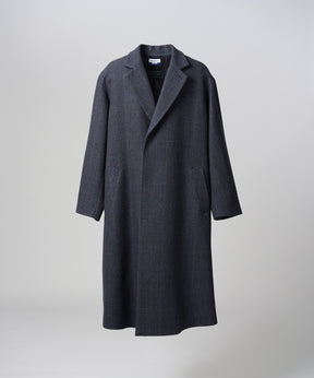 [26AW PRE-ORDER] [Italian dead stock fabric] Prime over regular collar shirt coat