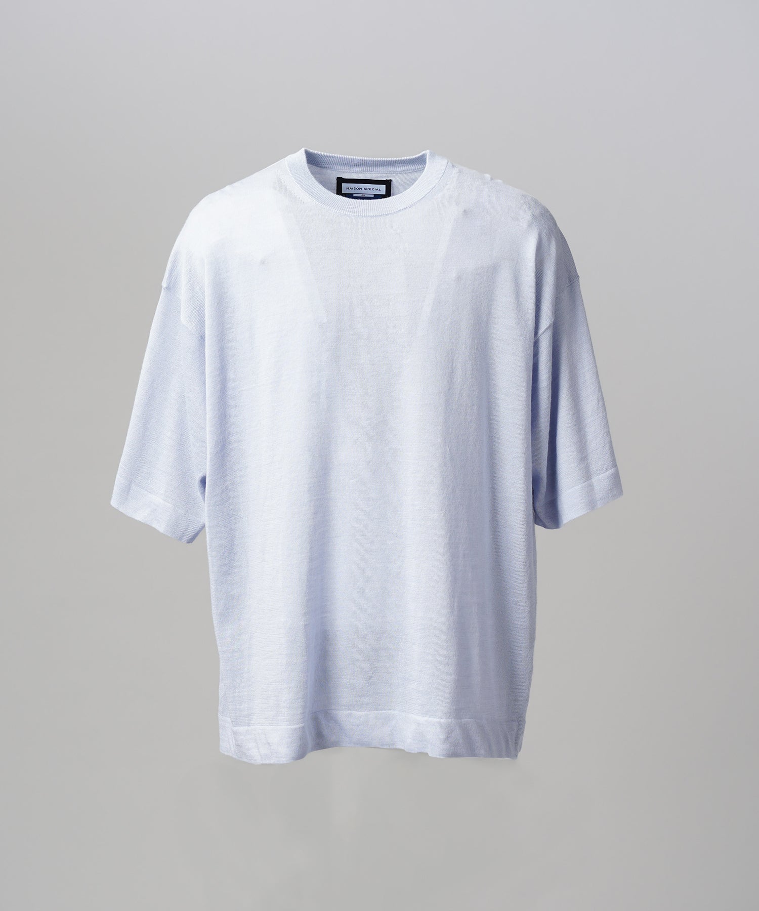【26SS PRE-ORDER】Ramie-SOLOTEX Prime-Over Crewneck Short Sleeve Knit T-shirt