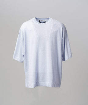 【26SS PRE-ORDER】Ramie-SOLOTEX Prime-Over Crewneck Short Sleeve Knit T-shirt