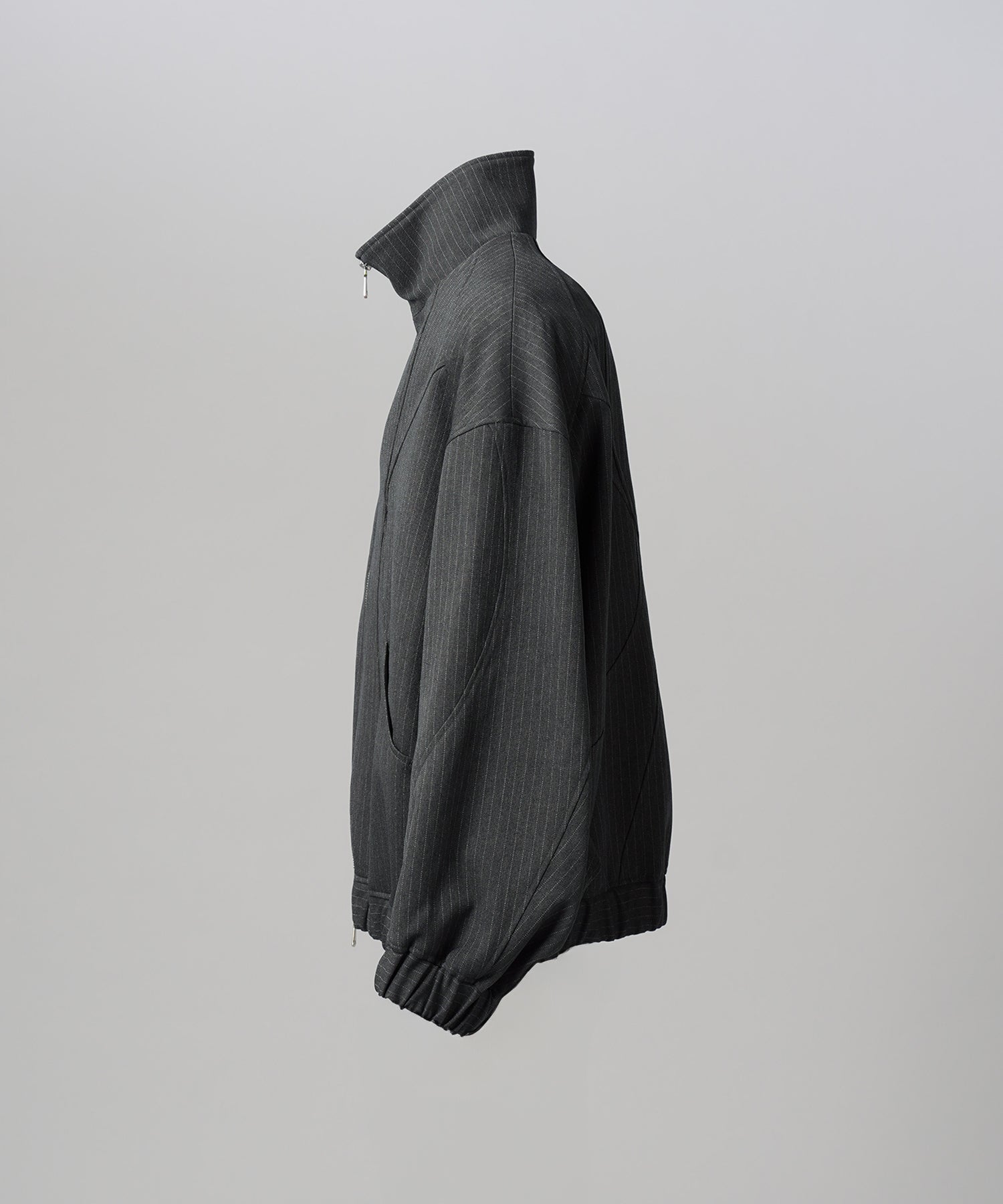 [26AW PRE-ORDER] Curve Switching Prime-Over Stand Collar Blouson