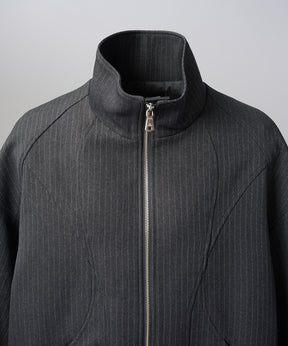 [26AW PRE-ORDER] Curve Switching Prime-Over Stand Collar Blouson