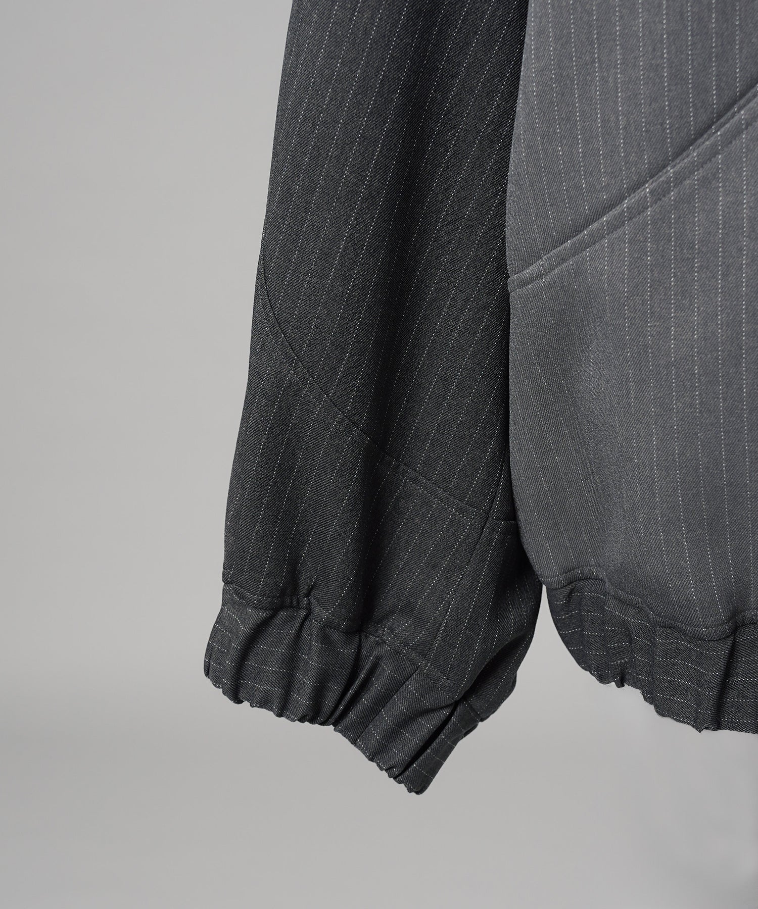 [26AW PRE-ORDER] Curve Switching Prime-Over Stand Collar Blouson