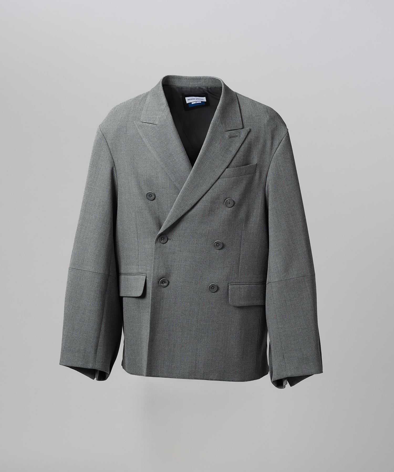 【26AW PRE-ORDER】Ovoid Sleeve Prime-Over Single Breasted 2B Tailored Jacket