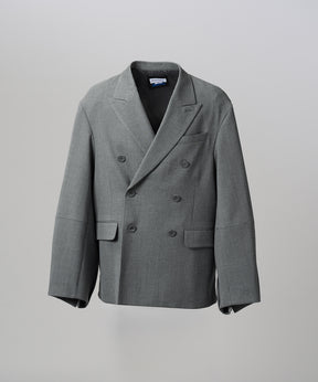 【26AW PRE-ORDER】Ovoid Sleeve Prime-Over Single Breasted 2B Tailored Jacket