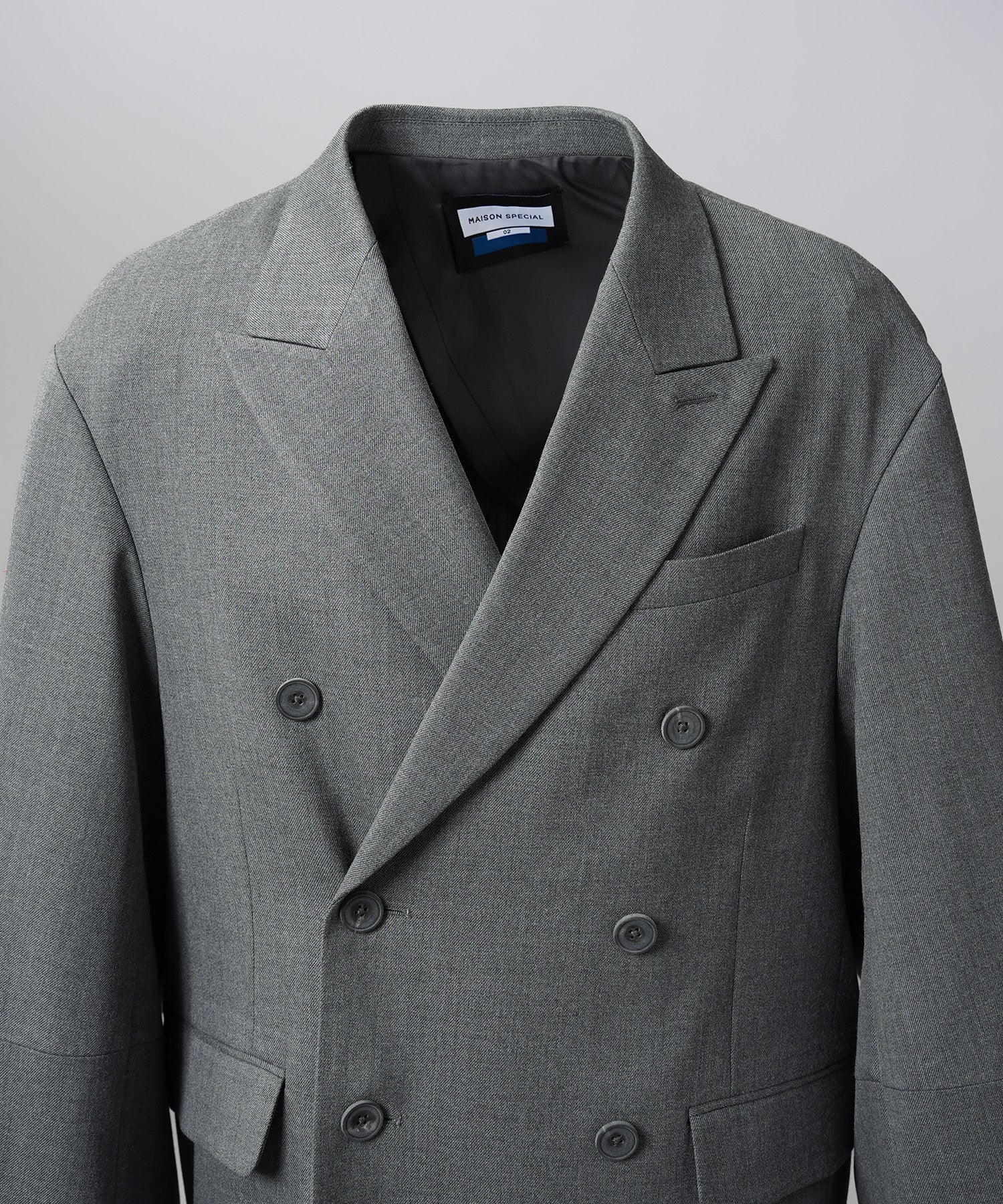 【26AW PRE-ORDER】Ovoid Sleeve Prime-Over Single Breasted 2B Tailored Jacket