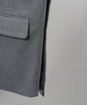 【26AW PRE-ORDER】Ovoid Sleeve Prime-Over Single Breasted 2B Tailored Jacket