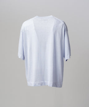 【26SS PRE-ORDER】Ramie-SOLOTEX Prime-Over Crewneck Short Sleeve Knit T-shirt