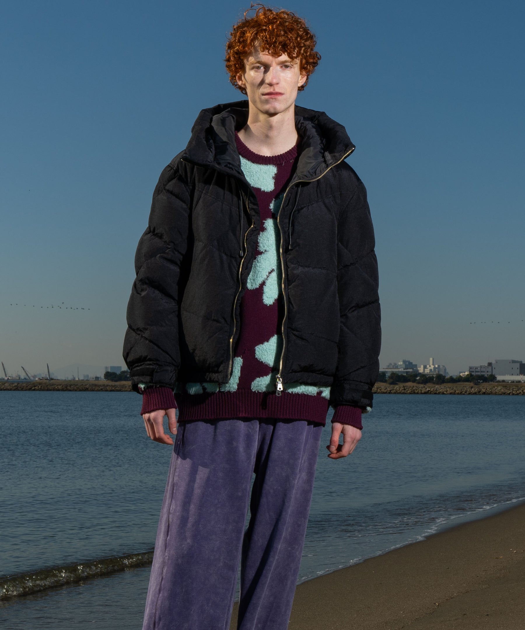 [25AW PRE-ORDER] B-3 Fake Mouton Jacket