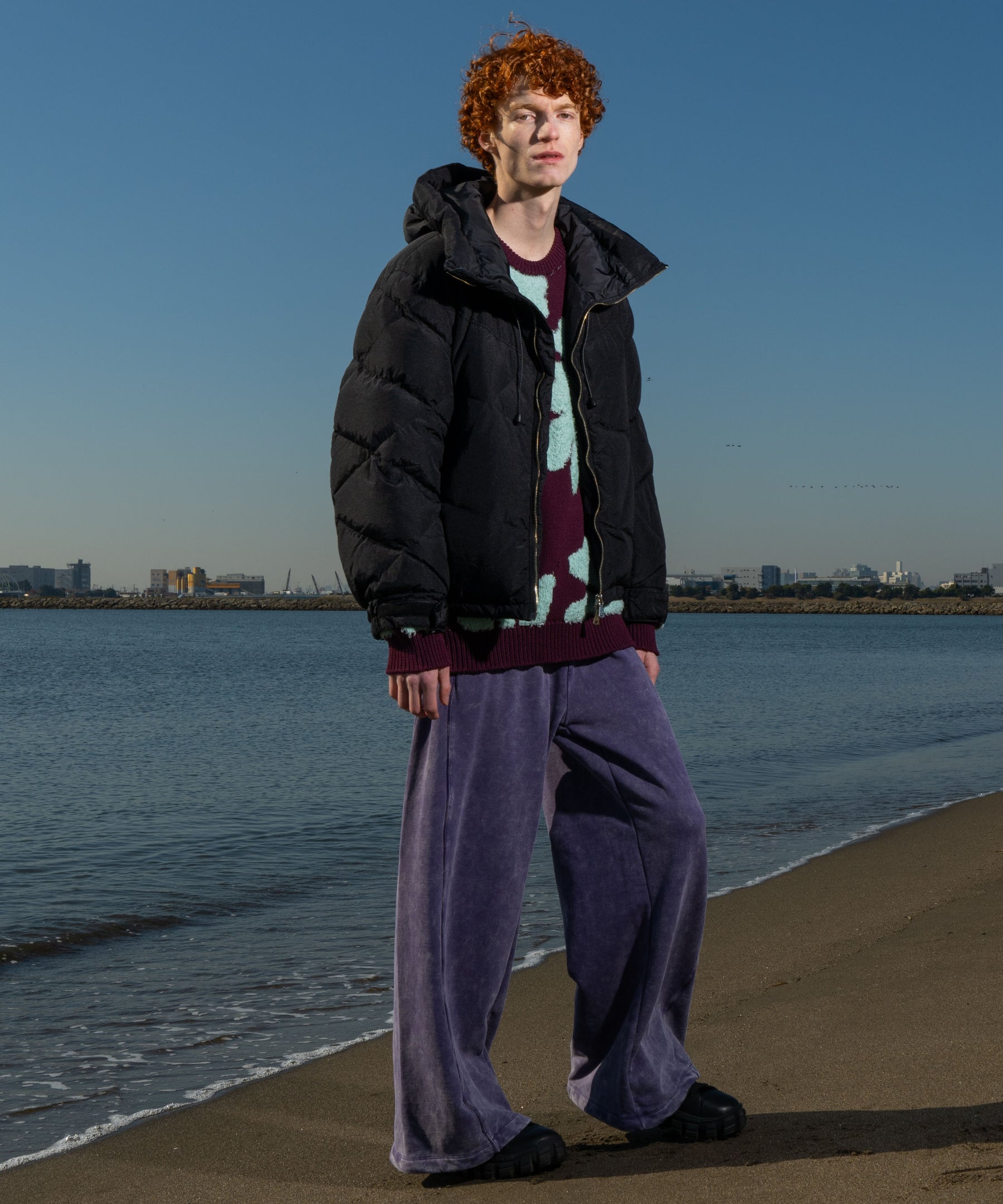 [25AW PRE-ORDER] B-3 Fake Mouton Jacket