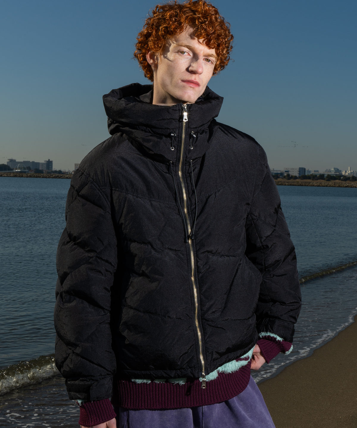 【25AW PRE-ORDER】Garment-dye Prime-Over Hood Down Jacket