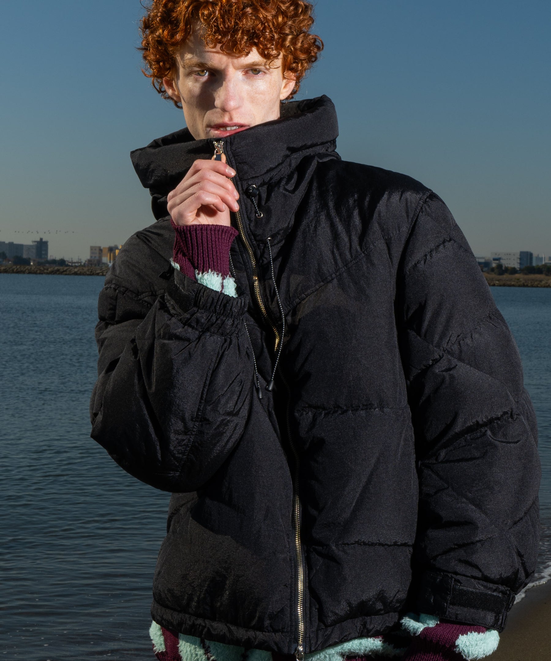 [25AW PRE-ORDER] B-3 Fake Mouton Jacket