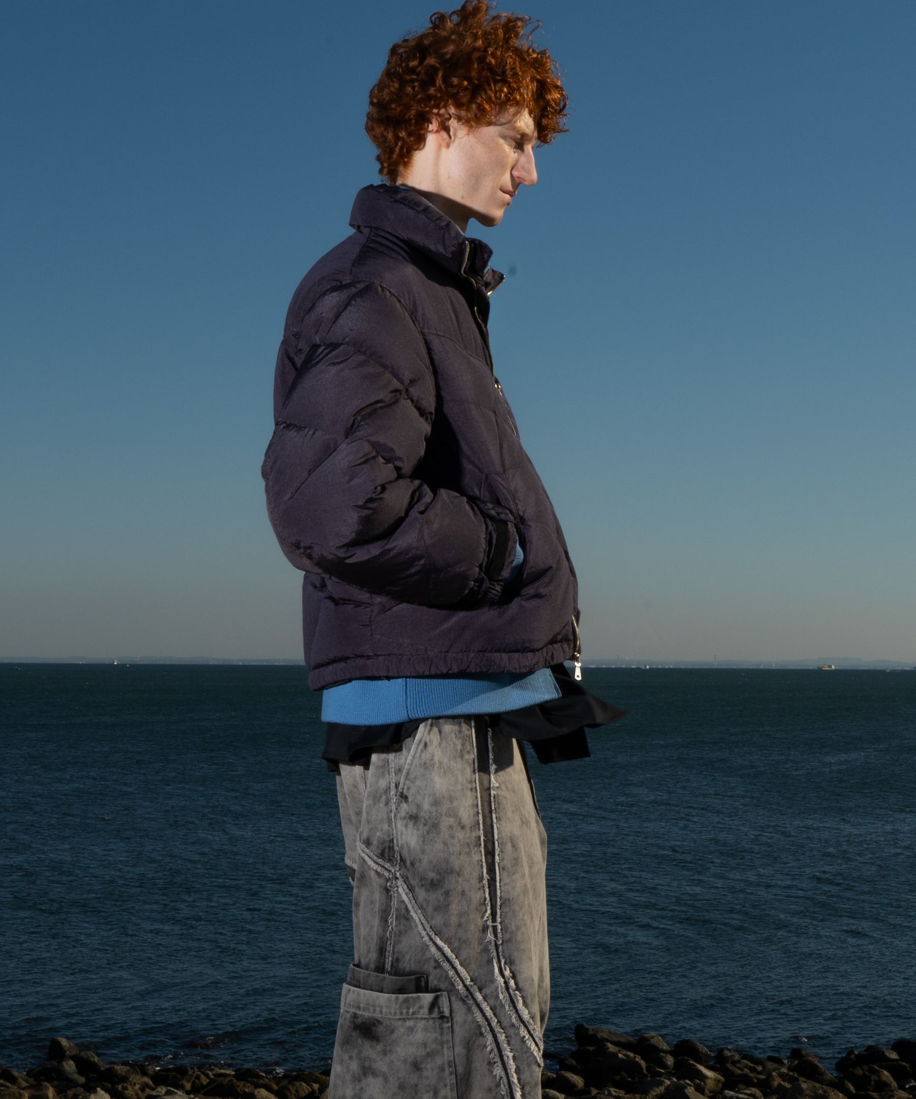 [25AW PRE-ORDER] B-3 Fake Mouton Jacket