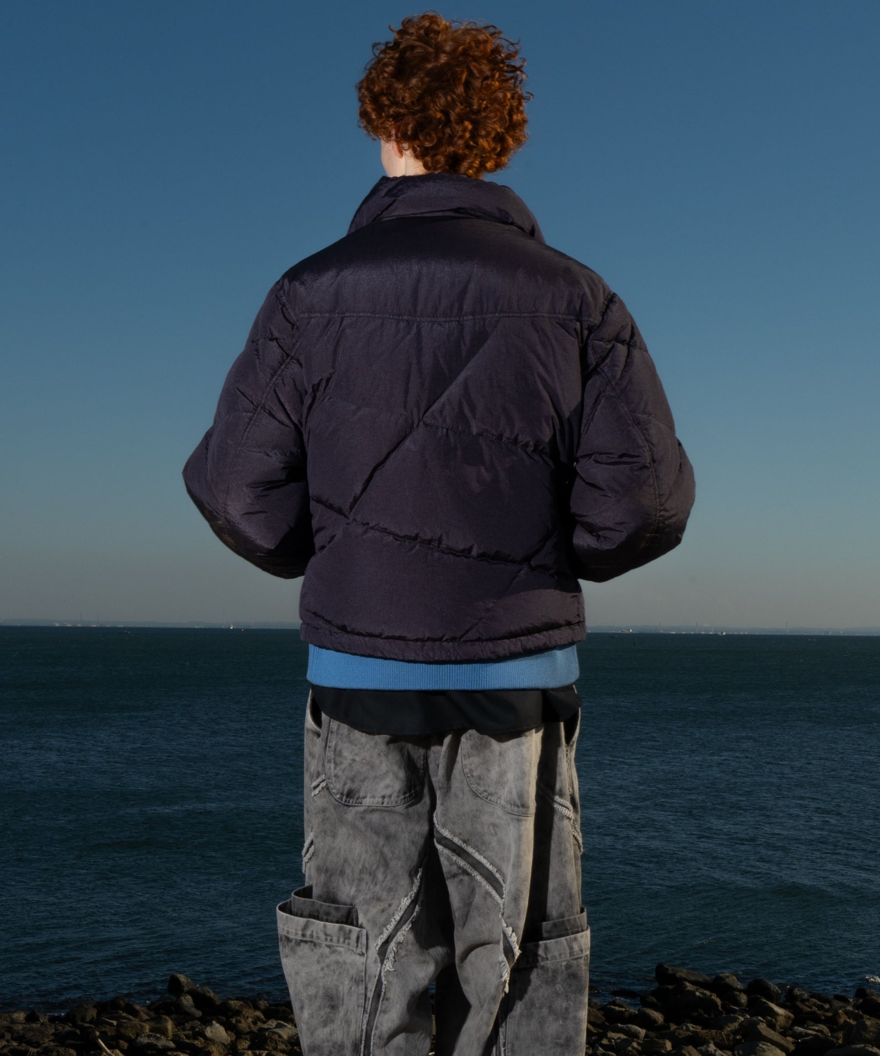 [25AW PRE-ORDER] B-3 Fake Mouton Jacket