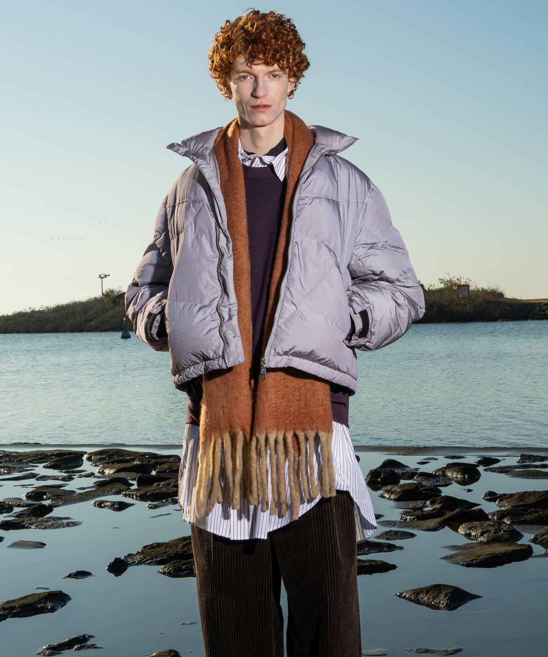 [25AW PRE-ORDER] B-3 Fake Mouton Jacket