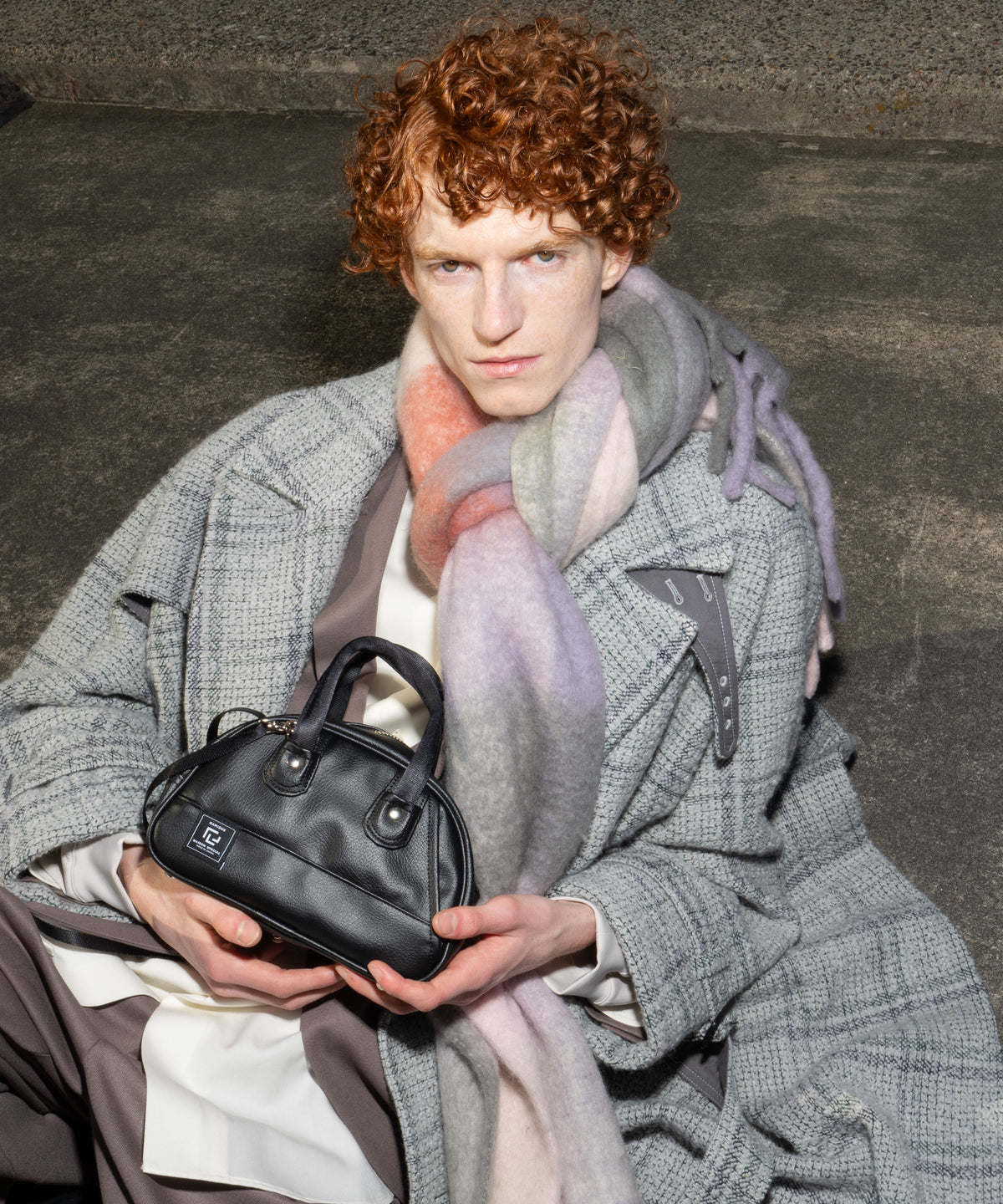 【25AW PRE-ORDER】【RAMIDUS】Collaboration 2way Mini Boston Bag