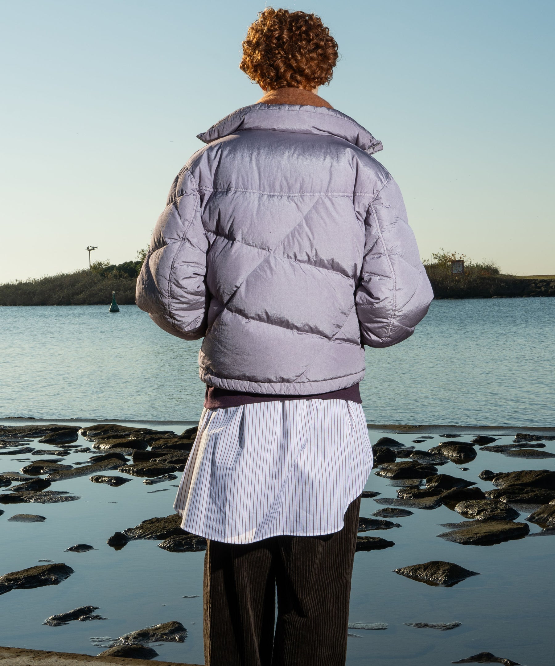 [25AW PRE-ORDER] B-3 Fake Mouton Jacket