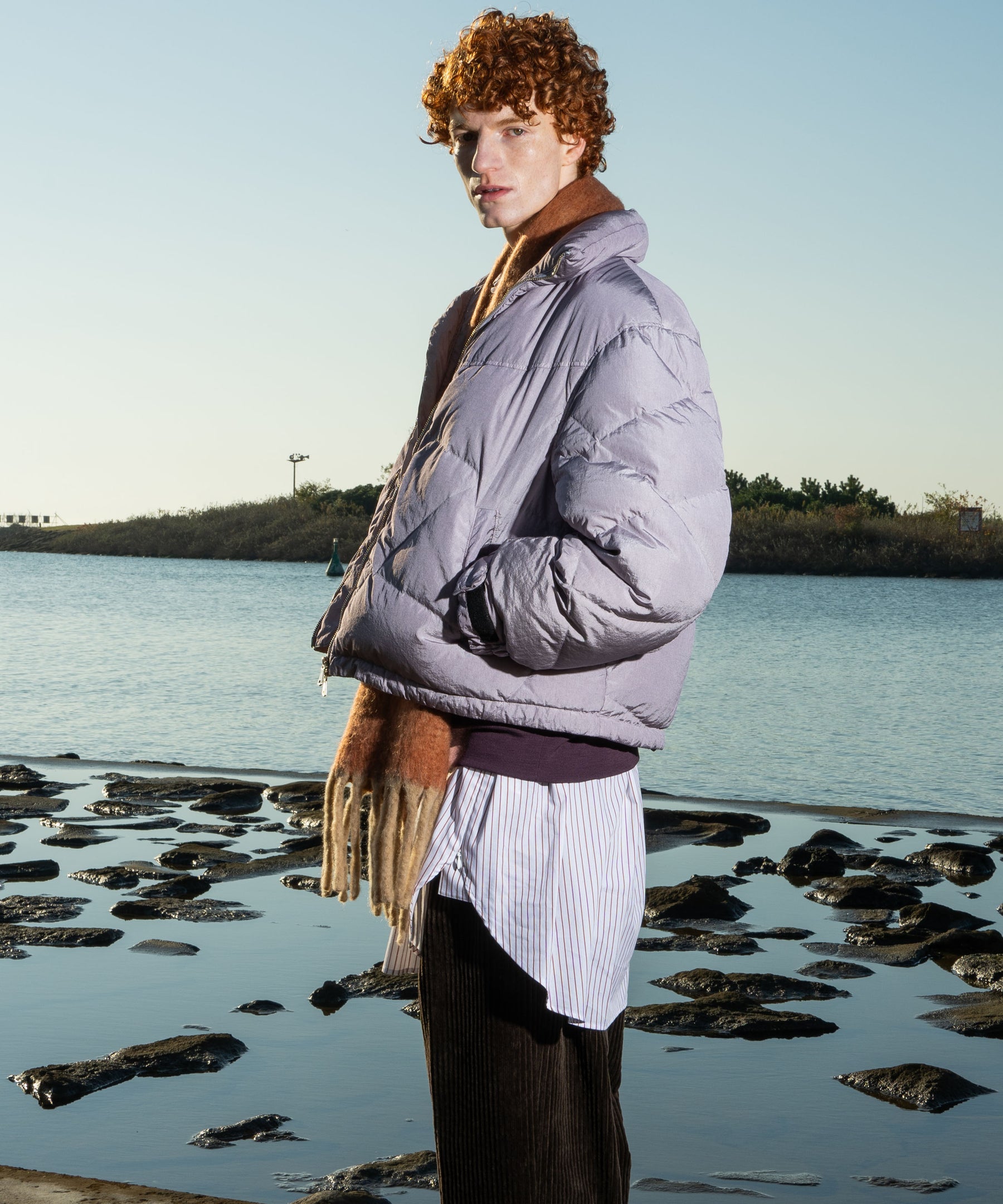 [25AW PRE-ORDER] B-3 Fake Mouton Jacket