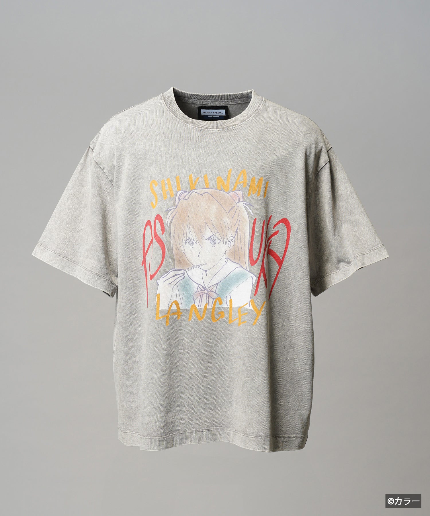 【26SS PRE-ORDER】【EVANGELION for MAISON SPECIAL】Prime-Over Crew Neck Graphic T-Shirt