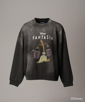 【MOVIE SERIES】「FANTASIA」- BROOM - Prime-Over Crew Neck Sweatshirt