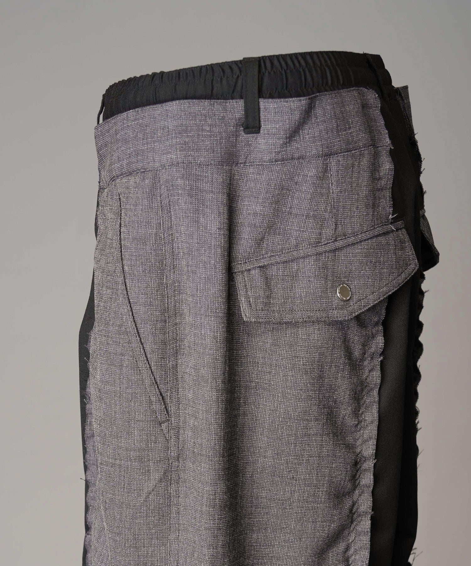 [26SS 预购] 花朵拼布复古休闲运动裤