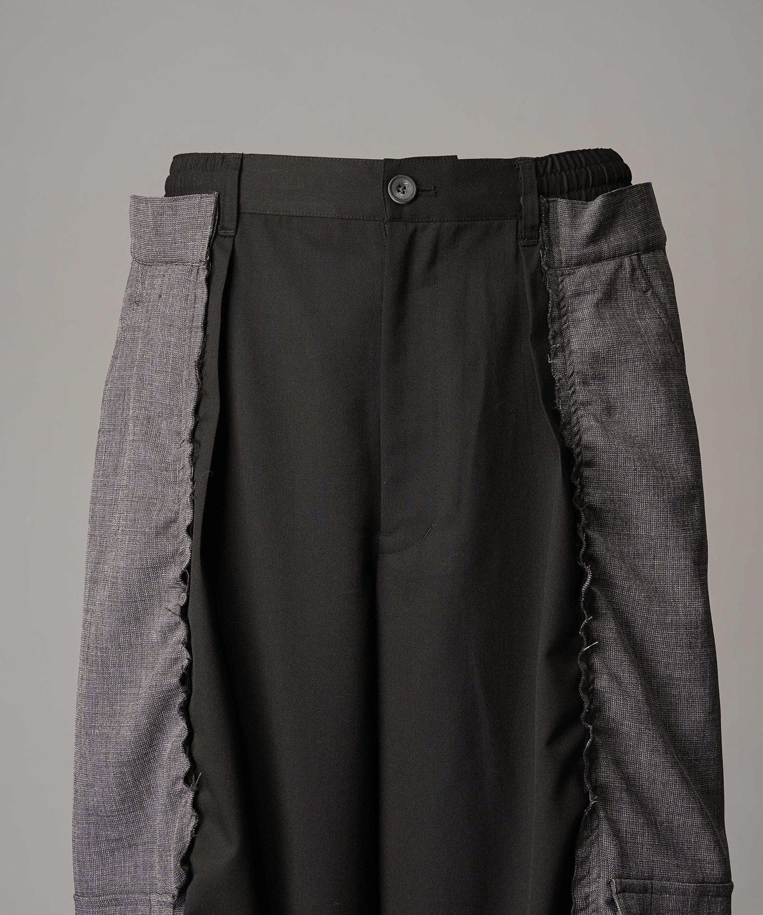 [26SS 预购] 花朵拼布复古休闲运动裤