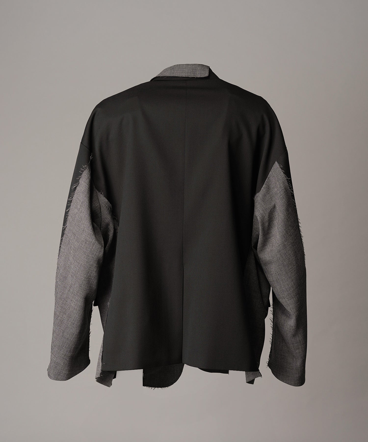 4种颜色Chambray可洗羊毛峰峰双胸夹克