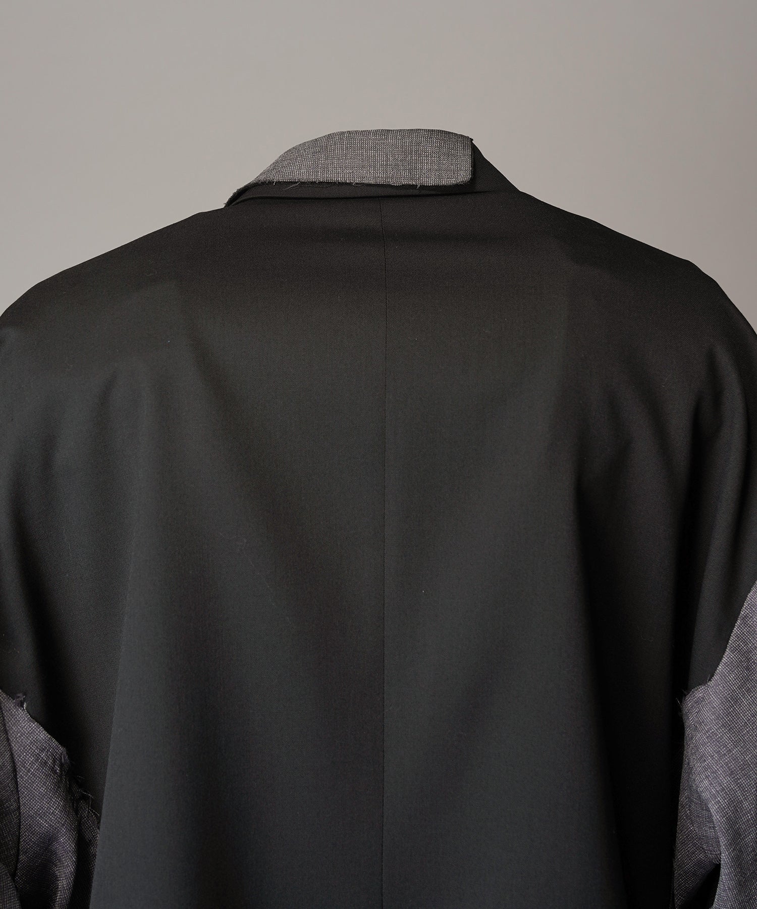 4种颜色Chambray可洗羊毛峰峰双胸夹克