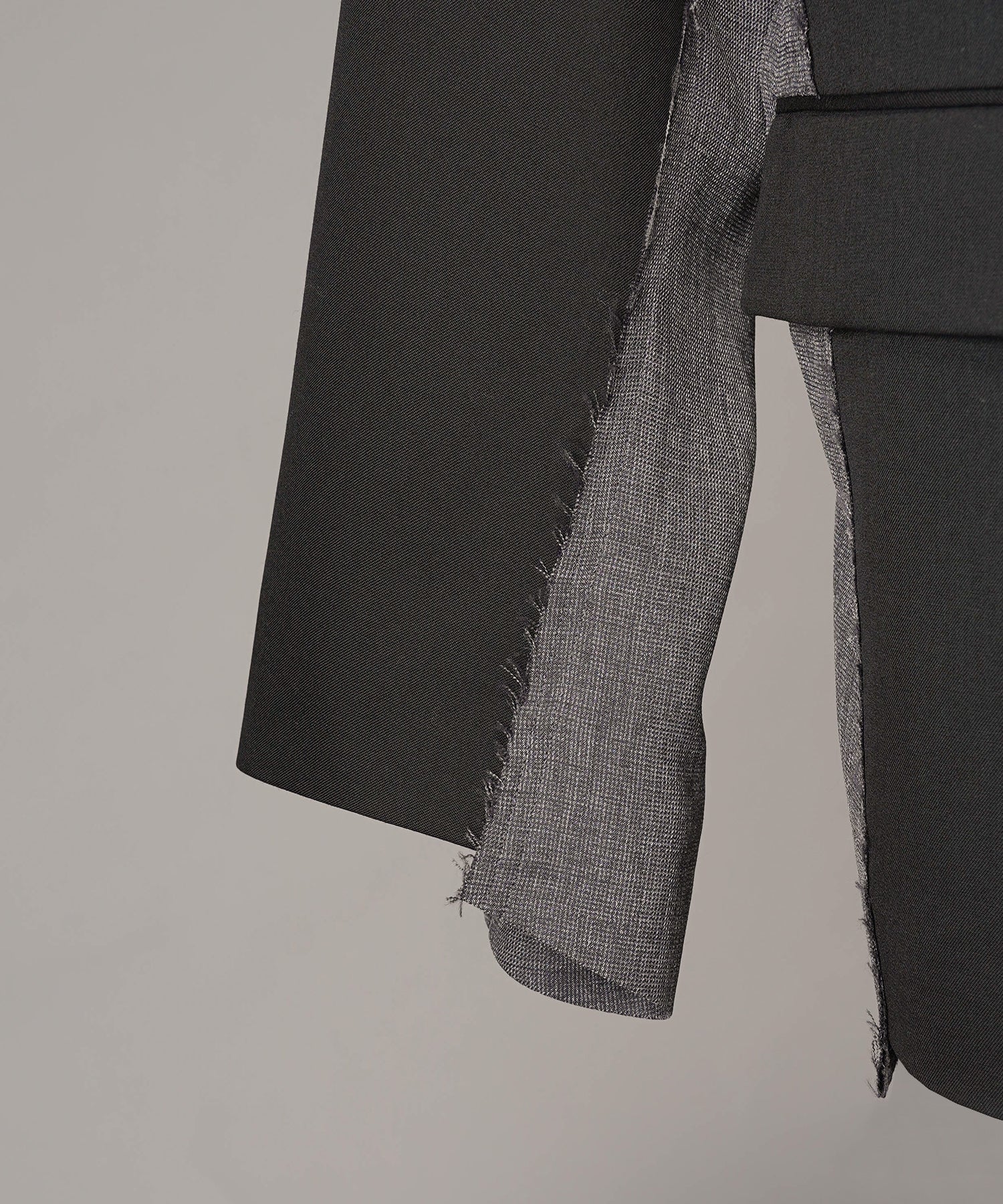 4种颜色Chambray可洗羊毛峰峰双胸夹克