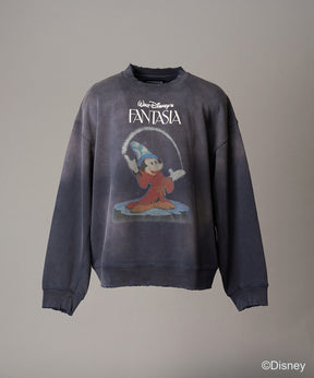 【MOVIE SERIES】「FANTASIA」- STAR HEART - Prime-Over Crew Neck Sweatshirt