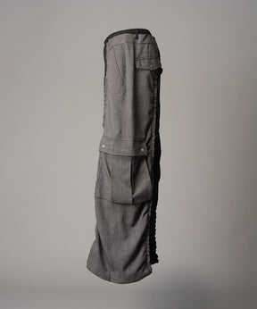 [26SS 预购] 花朵拼布复古休闲运动裤