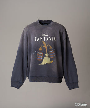 【MOVIE SERIES】「FANTASIA」- BROOM - Prime-Over Crew Neck Sweatshirt