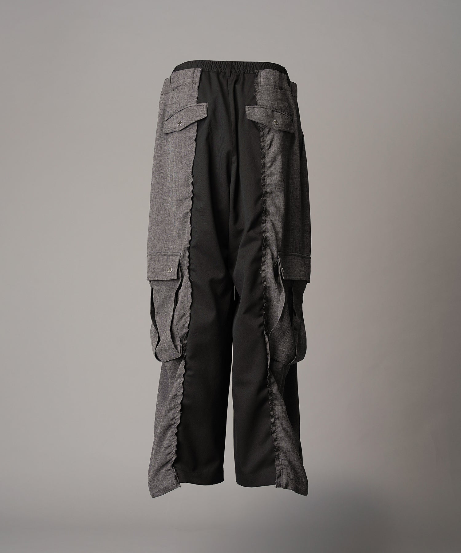 [26SS 预购] 花朵拼布复古休闲运动裤