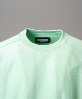 Crew Neck Prime-Over Pullover Sweatshirt