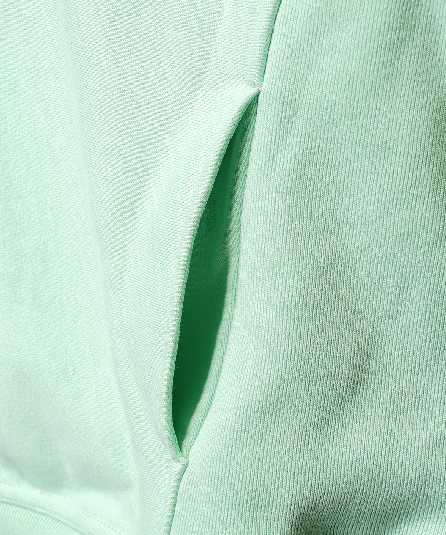 Crew Neck Prime-Over Pullover Sweatshirt