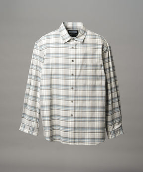 【Italian Dead Stock Fabric】Regular Collar Prime-Over Shirt