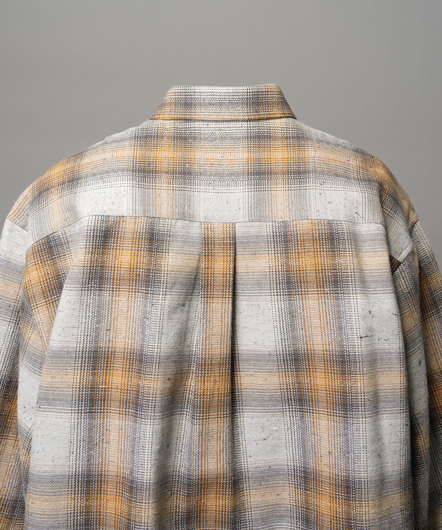 【Italian Dead Stock Fabric】Prime-Over Maxi Regular Collar Shirts Coat