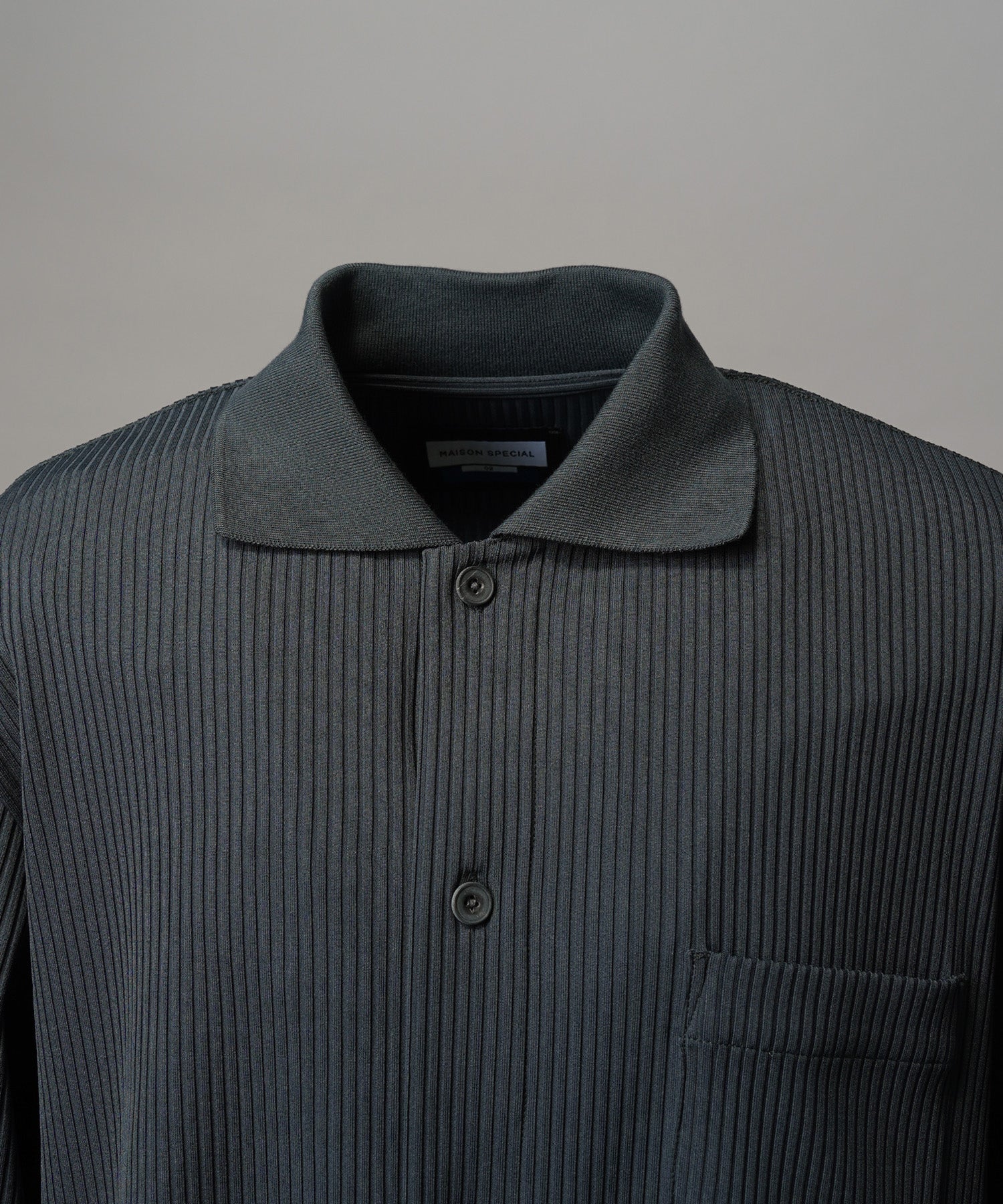 【26SS PRE-ORDER】Omega Rib Prime-Over Long Sleeve Shirt