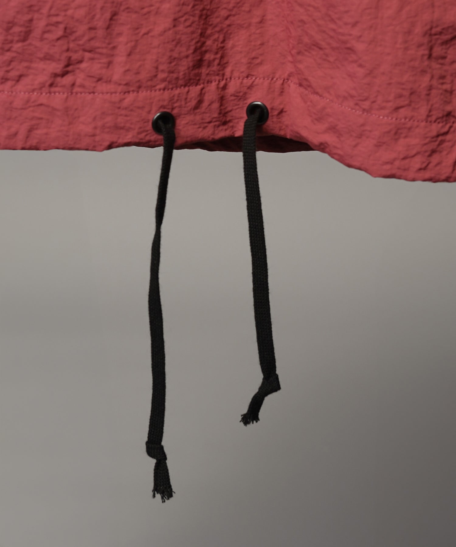 Washed Nylon Prime-Over Anorak Hoodie