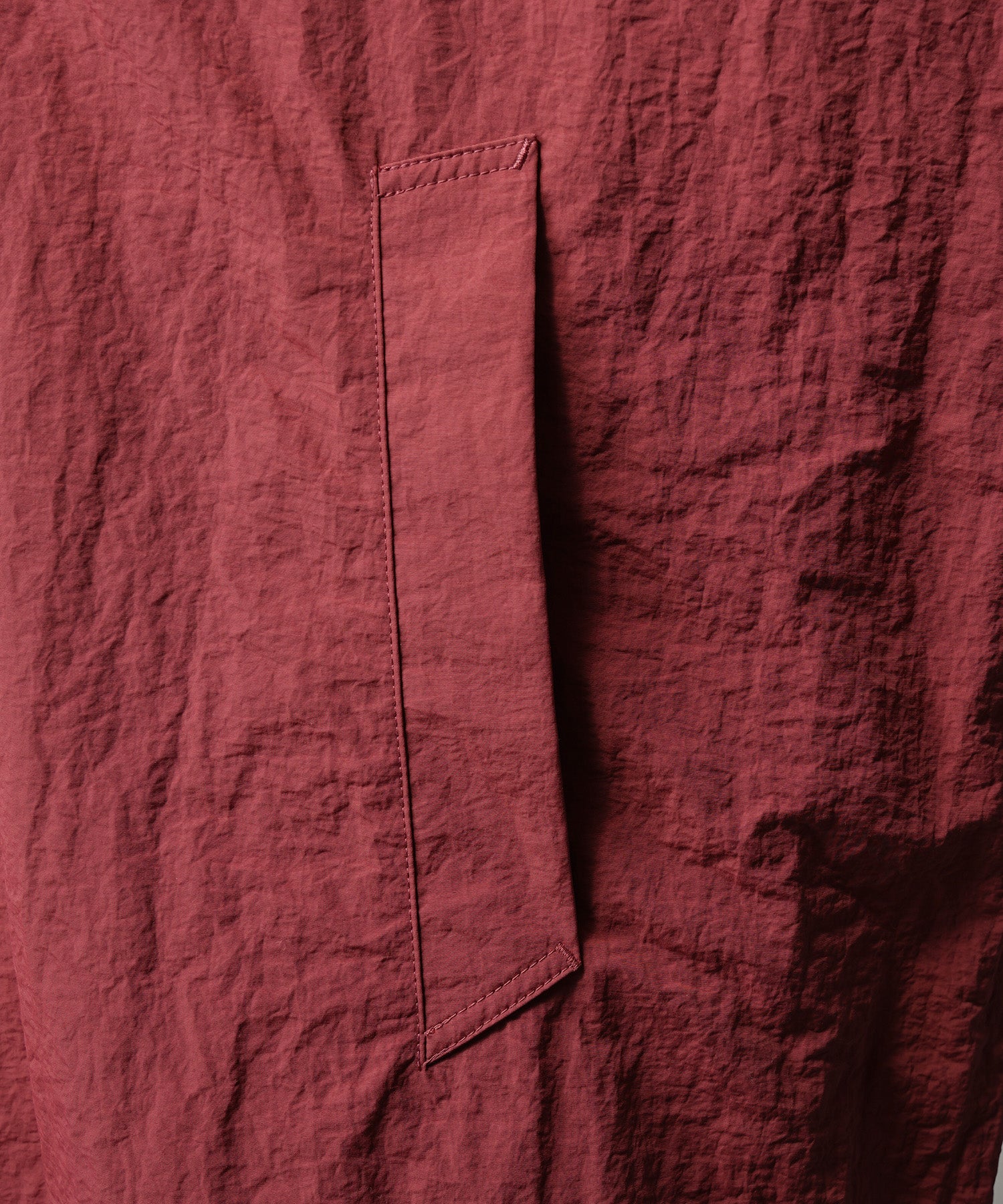 Washed Nylon Prime-Over Anorak Hoodie