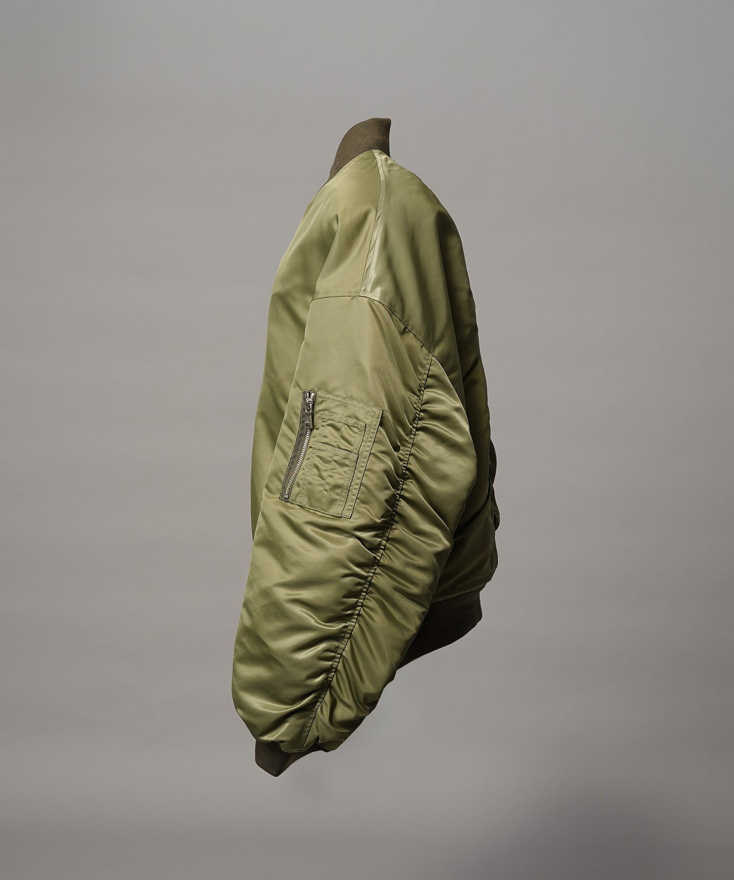 Prime-Over Nylon MA-1 Bomber Jacket